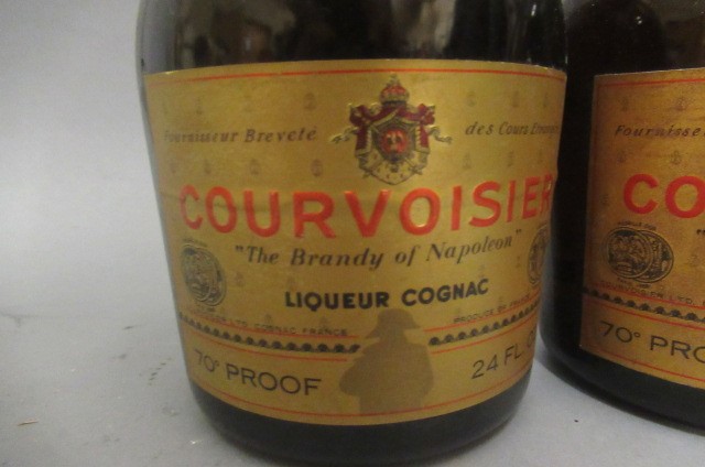 2 bottles Courvoisier VSOP cognac Image