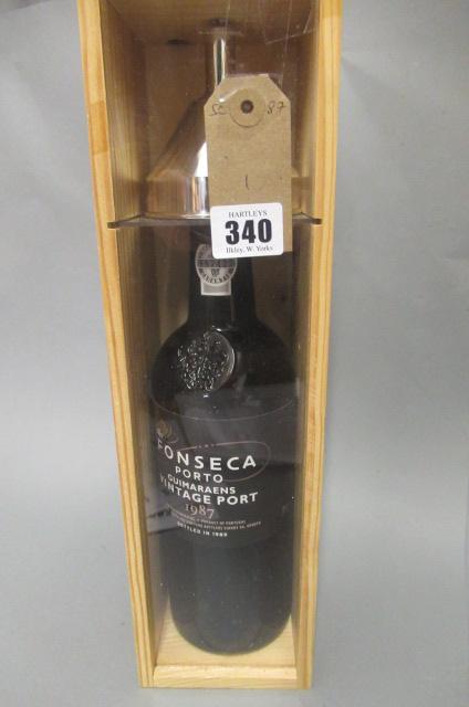 One bottle Fonseca 1987 vintage port Image