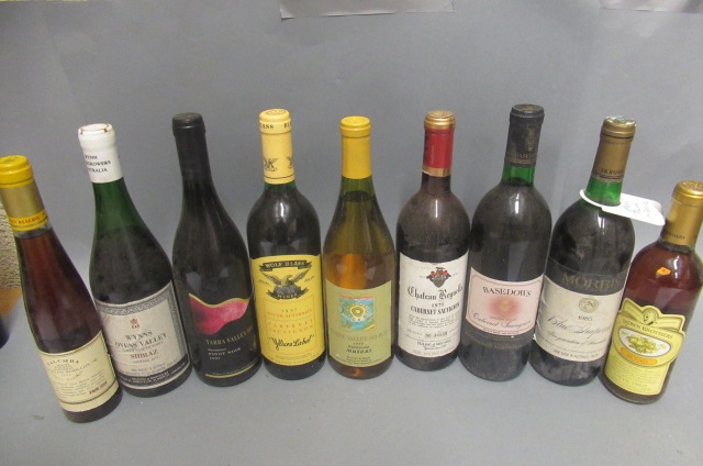 10 bottles & 2 half bottles of New World wine Image