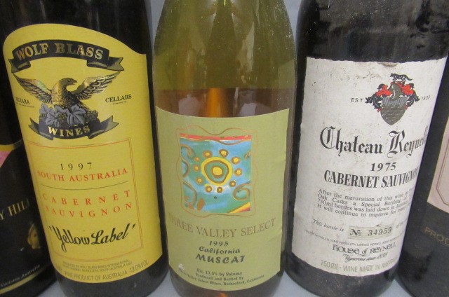 10 bottles & 2 half bottles of New World wine Image