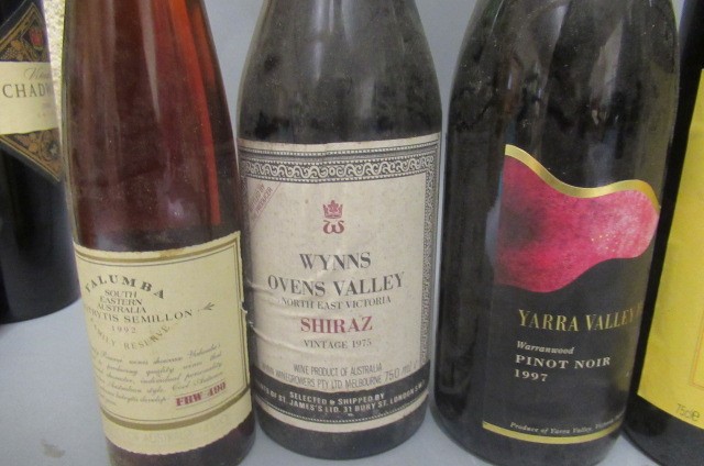 10 bottles & 2 half bottles of New World wine Image