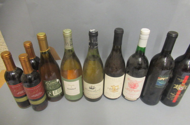 7 bottles & 3 half bottles of Australian wine Image