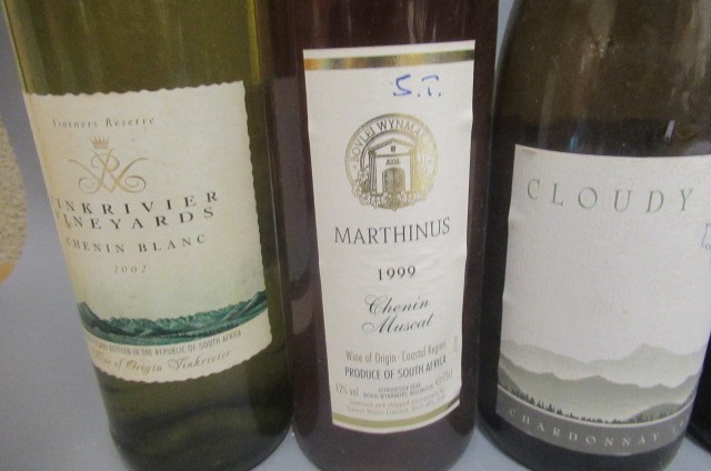 9 bottles of New World wine Image