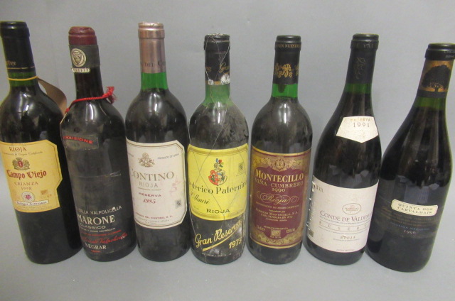 7 bottles of Spanish & Portugese wine Image