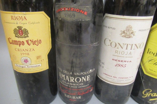 7 bottles of Spanish & Portugese wine Image