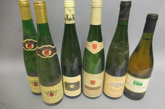 5 bottles Alsace region wine & another Image