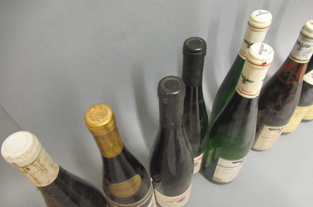 10 bottles of German wine Image