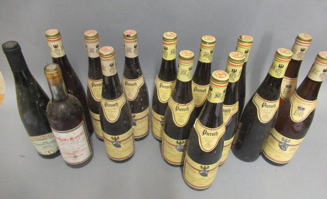 14 bottles of German wine Image