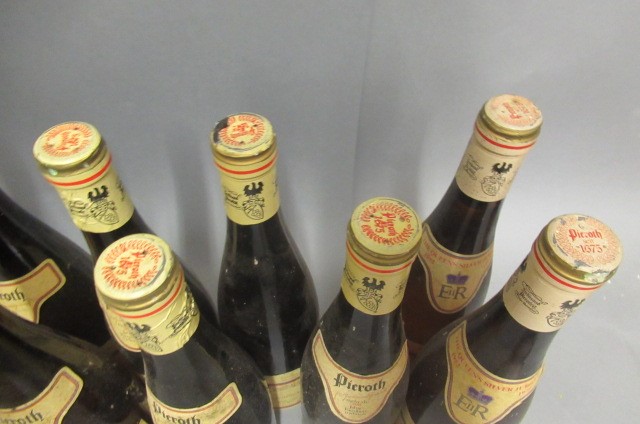14 bottles of German wine Image