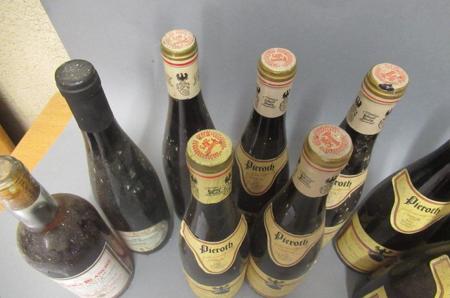 14 bottles of German wine Image