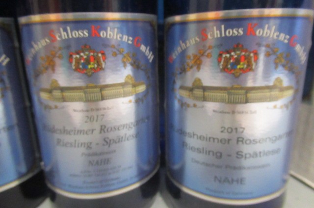 13 bottles Rudesheimer Rosengarten riesling spatlese Image