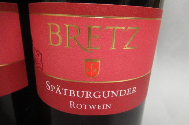 11 bottles of German wine Image