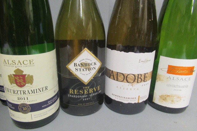 11 bottles of European & New World wine Image