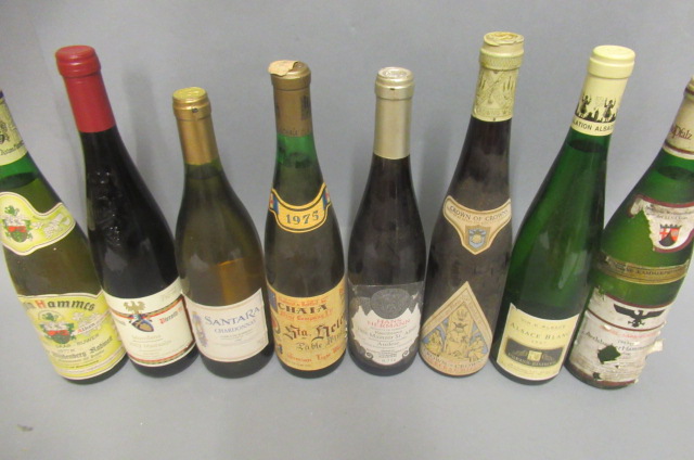 12 bottles of German wine Image