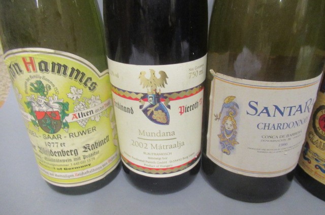 12 bottles of German wine Image