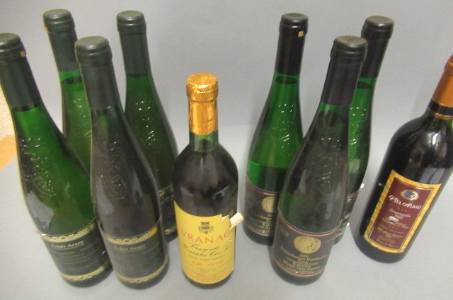 12 bottles of German wine Image