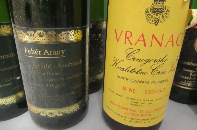 12 bottles of German wine Image