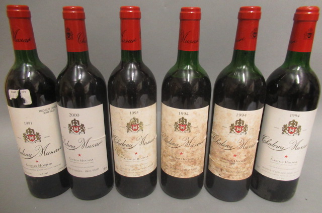 6 bottles Chateau Musar Image