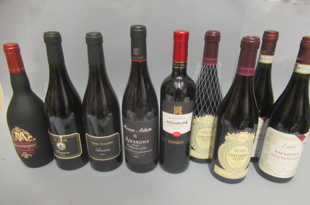 9 bottles of Amarone Image