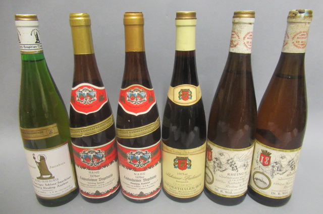 6 bottles of German wine Image