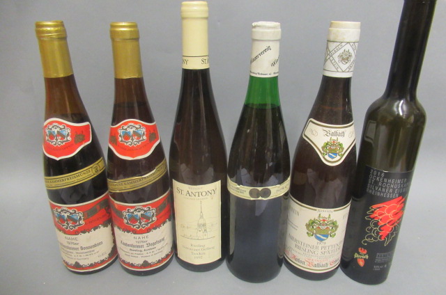 6 bottles of German wine Image