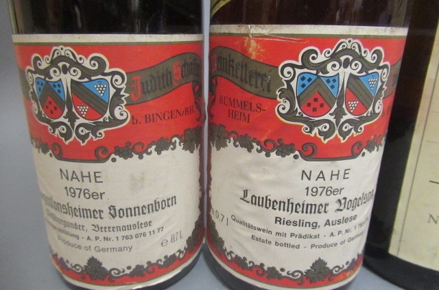 6 bottles of German wine Image