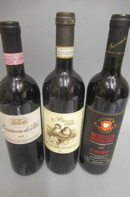 3 bottles of Italian wine Image