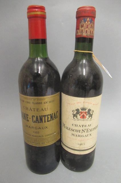 2 bottles of grand cru classe Margaux Image