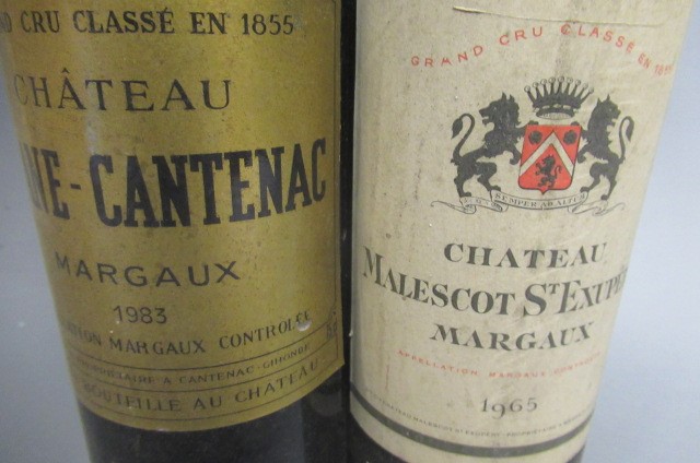 2 bottles of grand cru classe Margaux Image