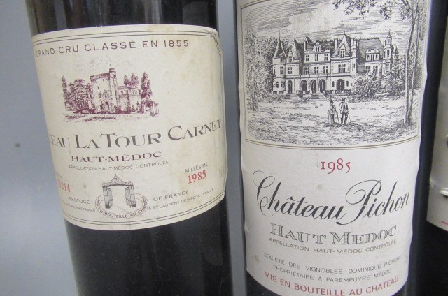 6 bottles of 1980s vintage Bordeaux Image