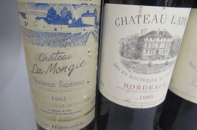 4 bottles of 1990s Bordeaux Image