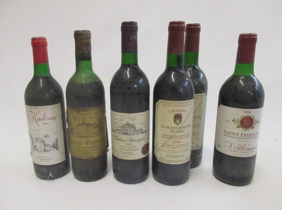 6 bottles of Bordeaux Image