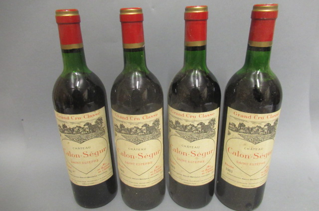 4 bottles Chateau Calon-Segur Image