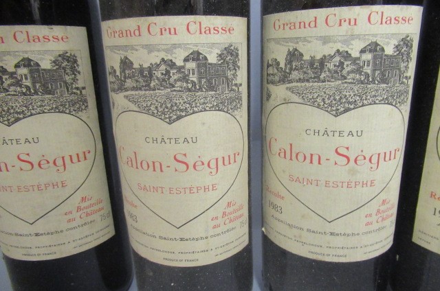 4 bottles Chateau Calon-Segur Image