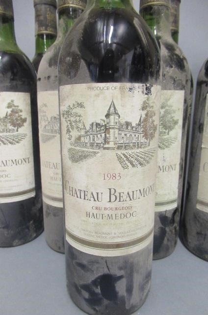 9 bottles Chateau Beaumont Image