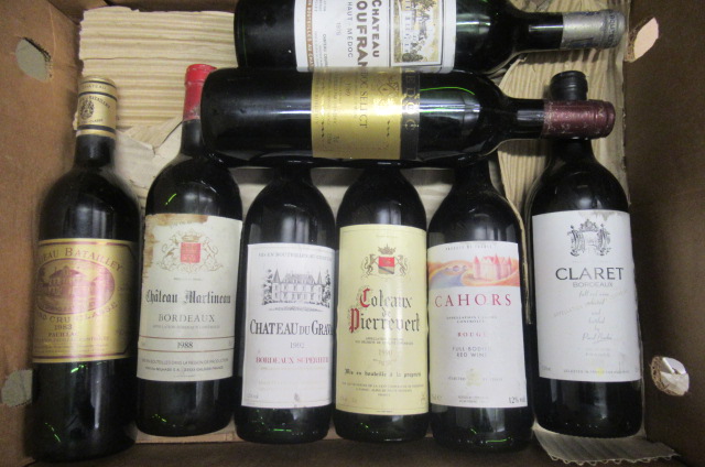 6 bottles of Bordeaux Image