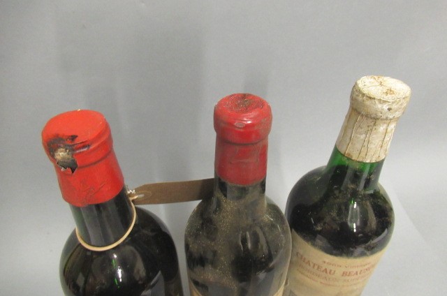 3 bottles of 1960s Bordeaux Image