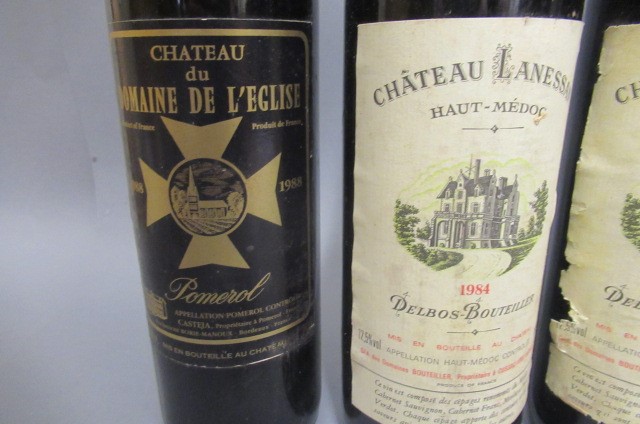 4 bottles of Bordeaux Image