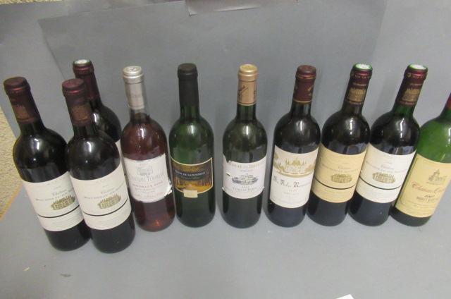 10 bottles of Bordeaux Image