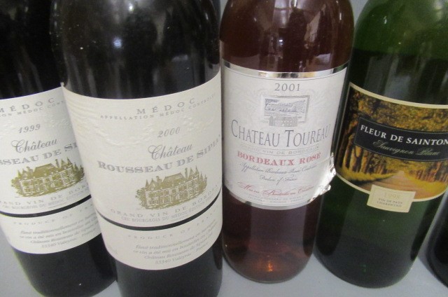 10 bottles of Bordeaux Image