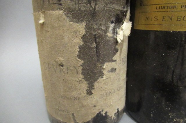 4 bottles of vintage French red Image