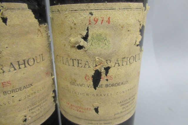 4 bottles of vintage French red Image