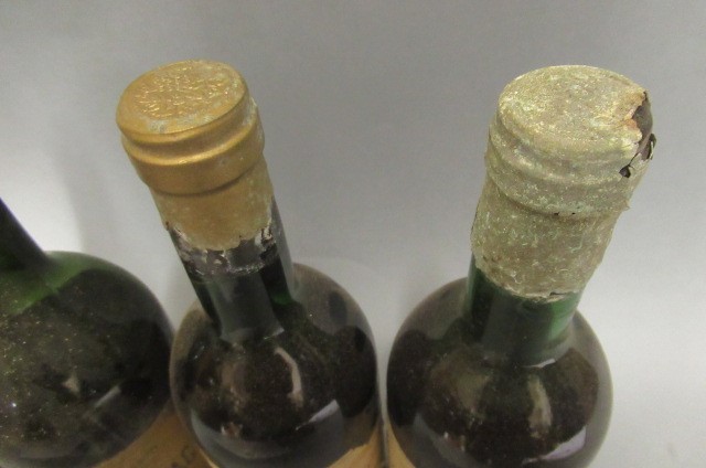4 bottles of vintage French red Image