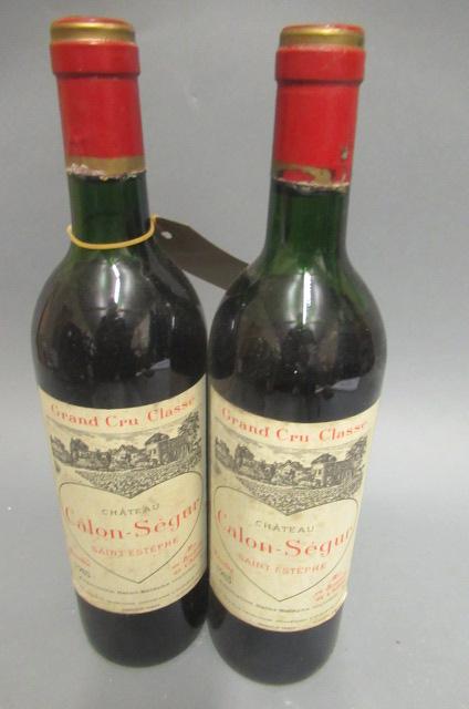 2 bottles Chateau Calon-Segur Image