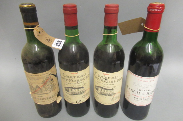 4 bottles of vintage Bordeaux Image