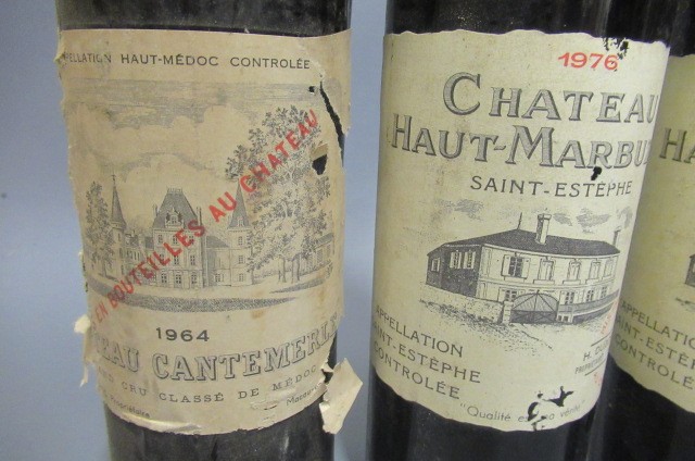 4 bottles of vintage Bordeaux Image