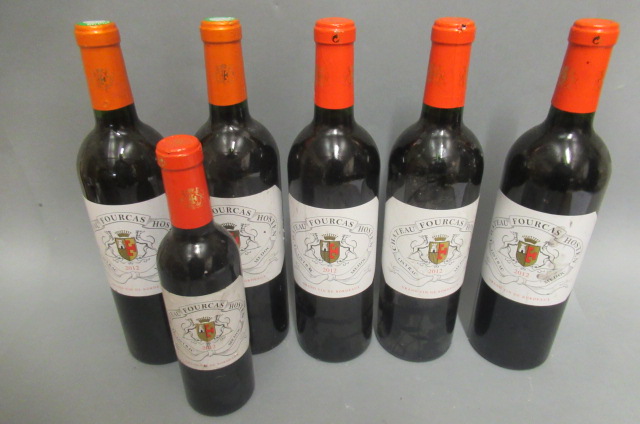 5 and 1 half bottle Chateau Fourcas Hosten Image