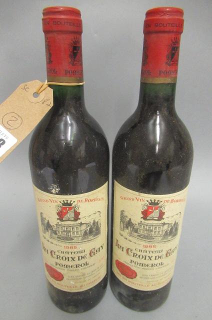 2 bottles Chateau La Croix de Gay Image