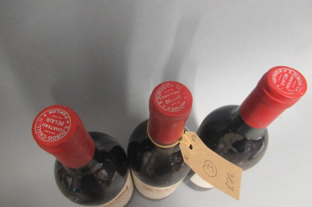 3 bottles Chateau Belair Image