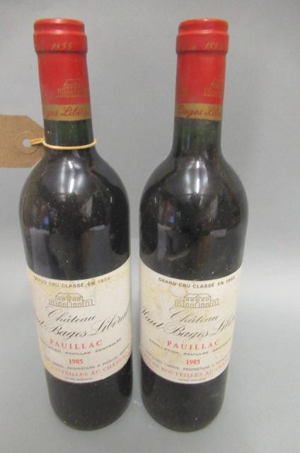 2 bottles Chateau Haut-Bages Liberal Image
